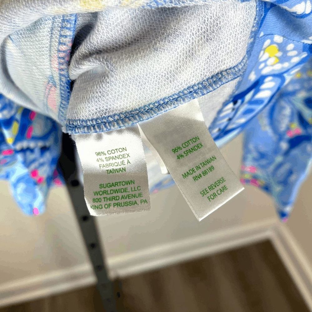 NWT Women's Lilly Pulitzer Tops Lilly Pulitzer Skipper Popover Size Small UPF 50 - Picture 7 of 7